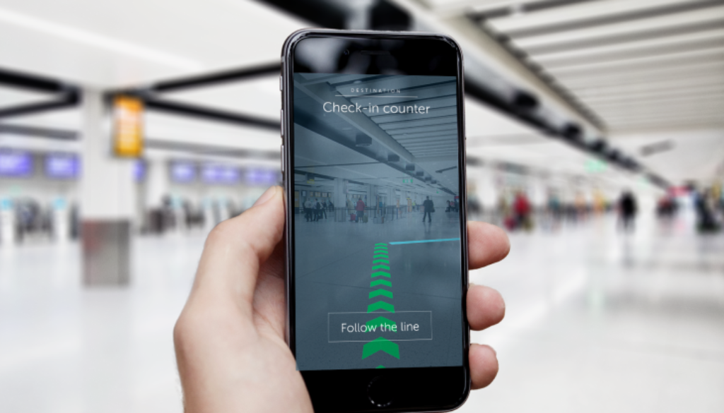Augmented Reality Wayfinding in Airports