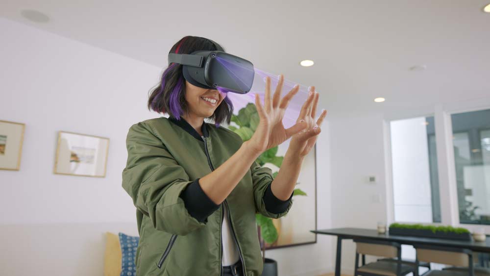 Oculus Quest Hand Tracking Enables Users to Navigate through Menus