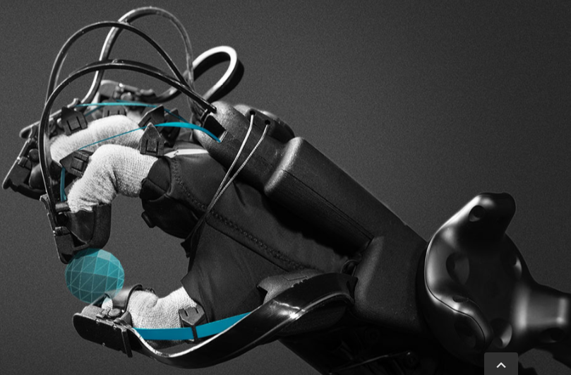 HaptX VR Gloves deliver a powerful force feedback