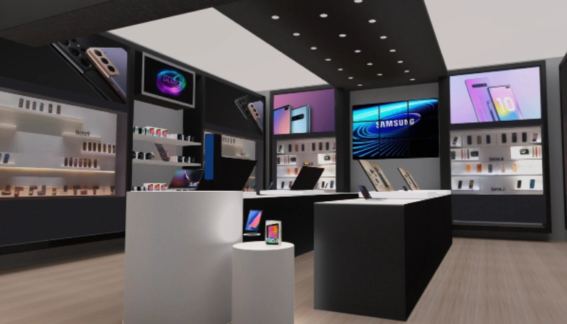 An electronic store in TheMall