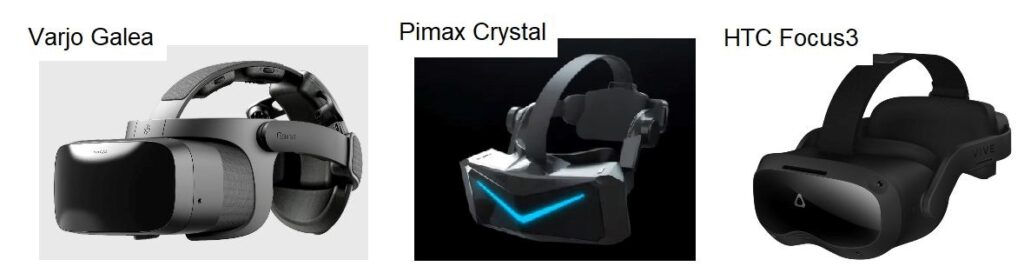 High End VR Headsets